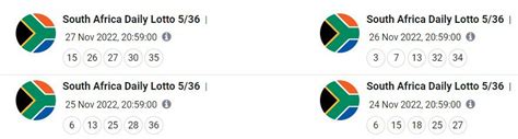 sa daily results history